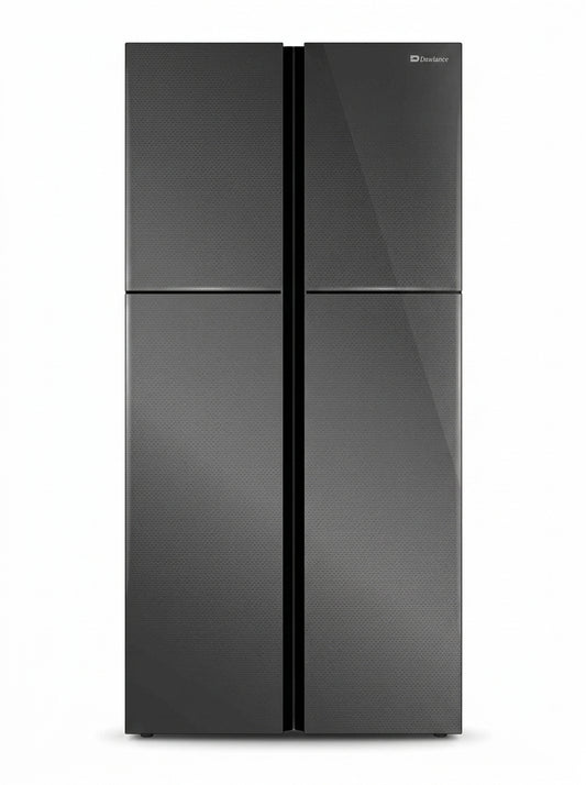 Dawlance DFD 900 Glass Door Inverter Black Honey Comb Multi Door Refrigerator